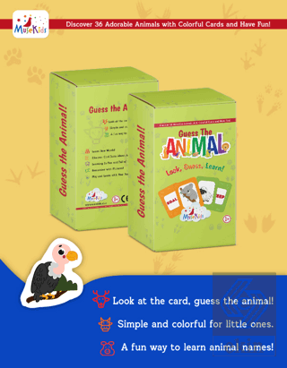 Guess the Animal! (36 Cards)