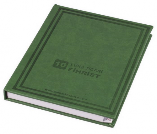 Gülpaş TİCARİ FİHRİST (SUNİ DERİ KAPAK) 10 LU17X24