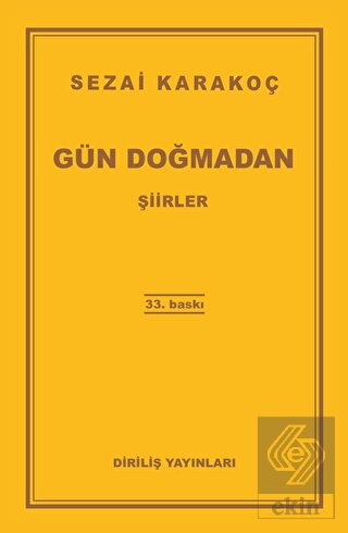 Gün Doğmadan