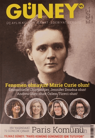 Güney Üç Aylık Kültür Sanat Edebiyat Dergisi Sayı: 95 Ocak Şubat Mart 