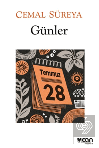 Günler Cemal Süreya Can Yayınları Satın Al - ekinkitap.com
