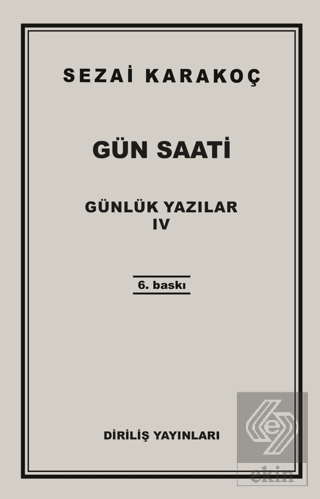 Günlük Yazılar 4: Gün Saati