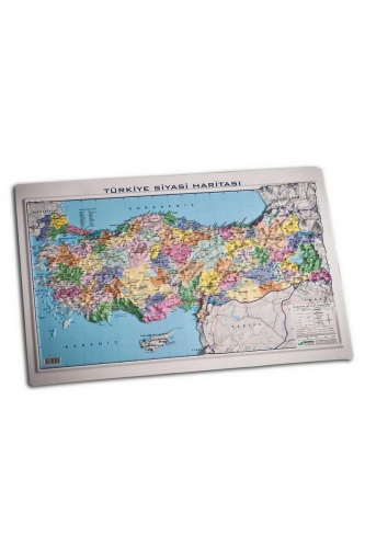 Gürbüz Kabartmalı Türkiye Siyasi Haritası 35x50Cm