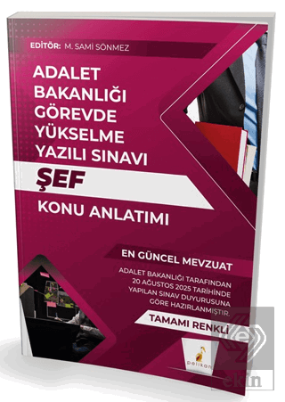 GYS Adalet Bakanlığı Görevde Yükselme Yazılı Sınavı Şef Konu Anlatımı