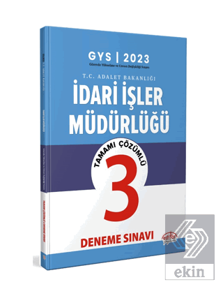 GYS Adalet Bakanlığı İdari İşler Müdürlüğü Çözümlü