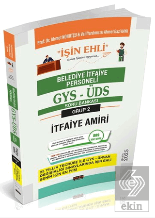GYS-ÜDS Belediye İtfaiye Personeli İtfaiye Amiri Soru Bankası