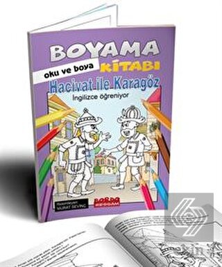 Hacivat İle Karagöz İngilizce Öğreniyor Oku ve Boy