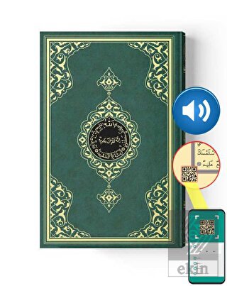 Hafız Boy Kur'an-ı Kerim (2 Renkli, Yeşil, Mühürlü