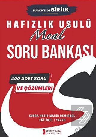 Hafızlık Usulü Meal Soru Bankası - 400 Adet Soru v