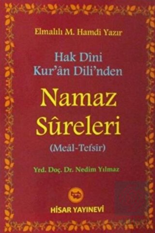 Hak Dini Kur'an Dili'nden Namaz Sureleri (Meal - T