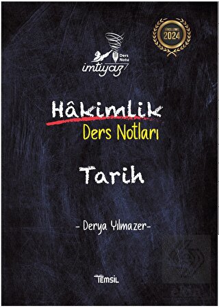Hakimlik Ders Notları Tarih