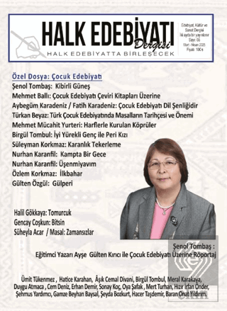 Halk Edebiyatı Dergisi: 65 Mart - Nisan 2025