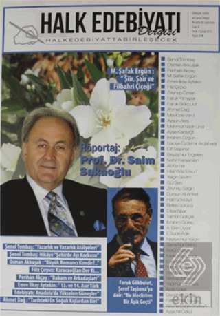 Halk Edebiyatı Dergisi Sayı: 4 Ocak-Şubat 2015