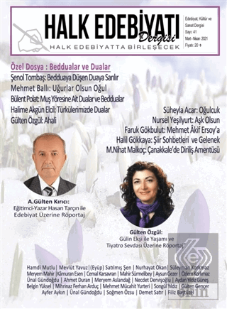 Halk Edebiyatı Dergisi Sayı: 41 Mart-Nisan 2021