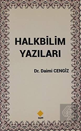 Halkbilim Yazıları