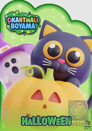 Halloween Zamanı – Çıkartmalı Boyama Kitabı