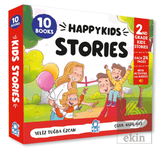 Happy Kids Stories 2 – 10 Kitap (2. Sınıf İngilizce Hikaye Seti)