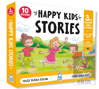 Happy Kids Stories 3 – 10 Kitap (3. Sınıf İngilizce Hikaye Seti)
