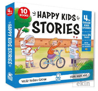 Happy Kids Stories 4 – 10 Kitap (4. Sınıf İngilizce Hikaye Seti)