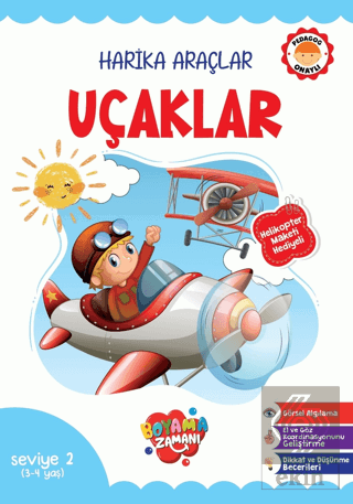 Harika Araçlar - Uçaklar Seviye 2 (3-4 Yaş)