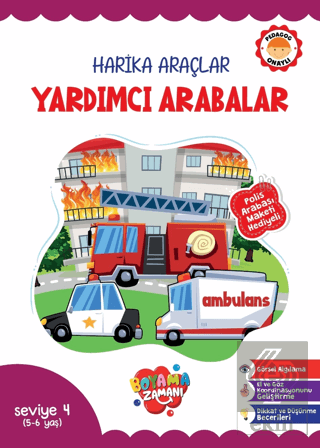 Harika Araçlar - Yardımcı Arabalar Seviye 4 (5-6 Y