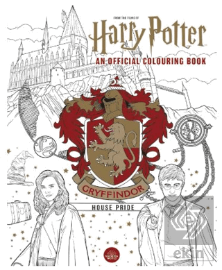 Harry Potter: Gryffindor House Pride Colouring Book