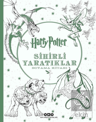Harry Potter Sihirli Yaratıklar Boyama Kitabı