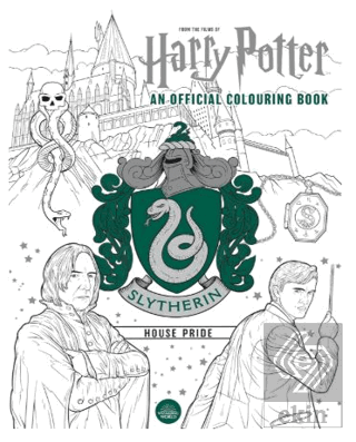 Harry Potter: Slytherin House Pride Colouring Book