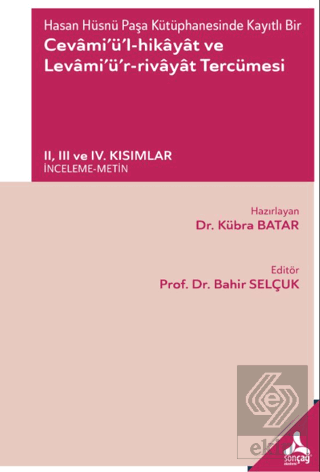 Hasan Hüsnü Paşa Kütüphanesinde Kayıtlı Bir Cevami