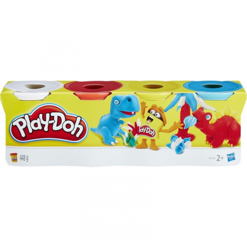 Hasbro Play-Doh Oyun Hamuru 4'lü (PRM) 448gr