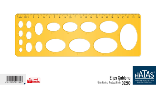 HATAS ELİPS ŞABLONU