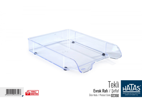 Hatas EVRAK RAFI  - TEKLİ(ŞEFFAF)