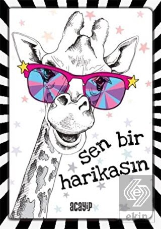 Havalı Unicorn Defter - Çılgın Defterler