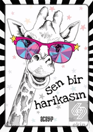 Havalı Unicorn Defter - Çılgın Defterler
