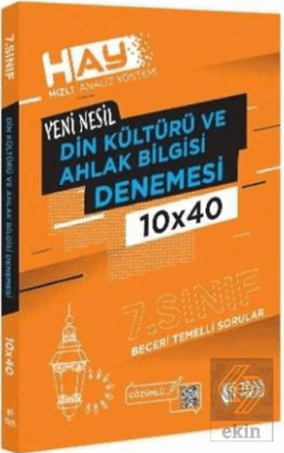 Hay 7. Sınıf Din Kültürü Branş Deneme