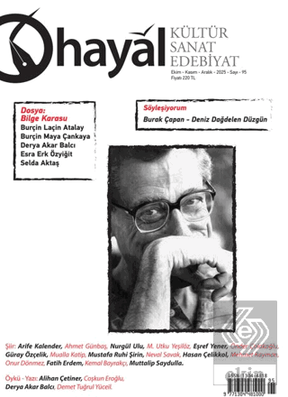 Hayal Kültür Sanat Edebiyat Dergisi Sayı: 95
