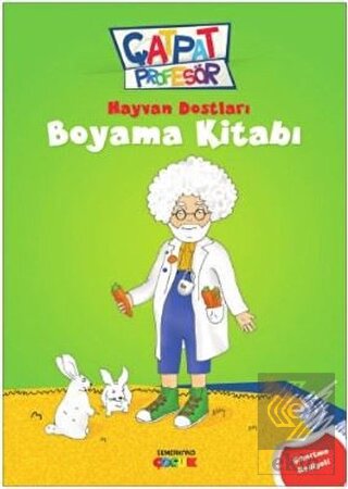 Hayvan Dostları Boyama Kitabı - Çatpat Profesör