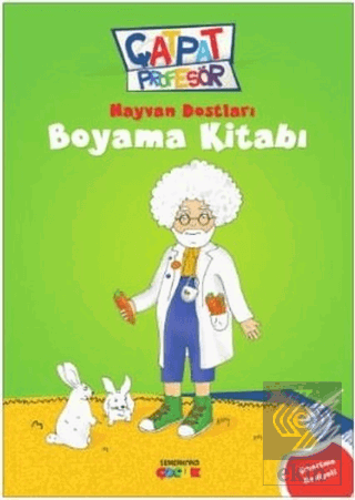 Hayvan Dostları Boyama Kitabı - Çatpat Profesör
