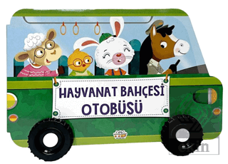 Hayvanat Bahçesi Otobüsü Tekerlekli Kitaplar