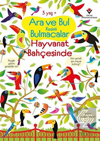 Ara ve Bul Resimli Bulmacalar Hayvanat Bahçesinde