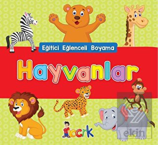 Hayvanlar - Eğitici Eğlenceli Boyama
