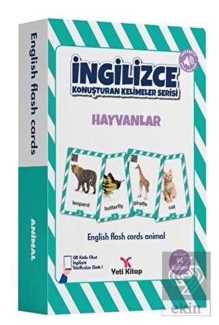 Hayvanlar - İngilizce Konuşturan Kelimeler Serisi