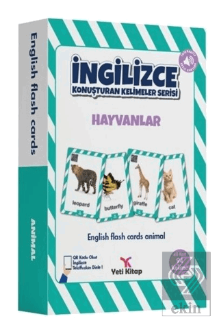 Hayvanlar - İngilizce Konuşturan Kelimeler Serisi