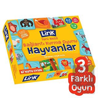 Hayvanlar - Link Yeni Nesil Bağlantı Kurma Oyunu