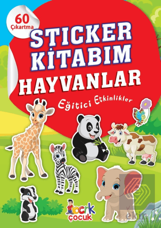 Hayvanlar - Sticker Kitabım
