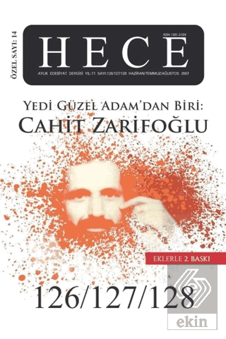 Hece Aylık Edebiyat Dergisi Cahit Zarifoğlu Özel Sayısı: 14 - 126/127/