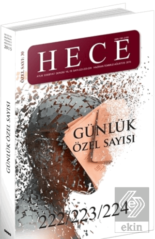 Hece Aylık Edebiyat Dergisi Günlük Özel Sayısı: 30