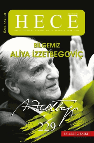 Hece Aylık Edebiyat Dergisi Sayı: 229 Özel Sayı: 3