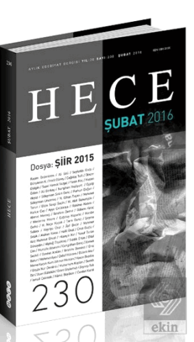 Hece Aylık Edebiyat Dergisi Sayı : 230 - Şubat 201