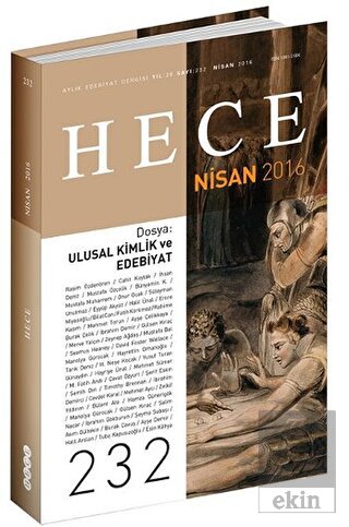 Hece Aylık Edebiyat Dergisi Sayı : 232 - Nisan 201